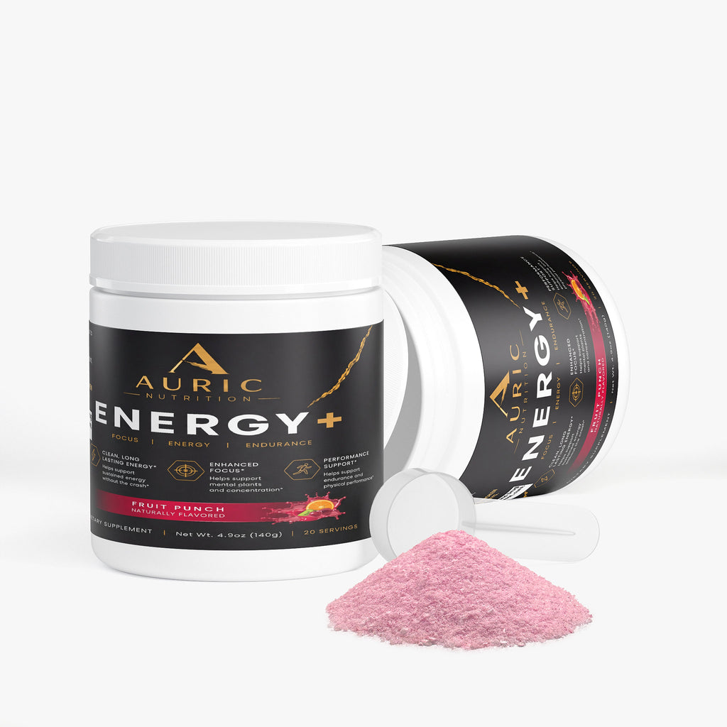 Auric Energy ingredients label